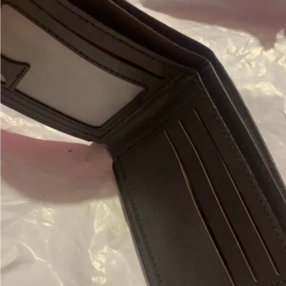 Men’s Brown Business faux leather wallet